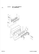 624-20740 Inlet manifold joint/gasket, DWS Lister Petter engine. Part number 32A30-00201 is also associated with this gasket
