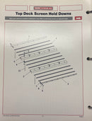 10331 Channel Rubber used on the RD 150 Read Screen-All, top screen. Superseded part number was 1173