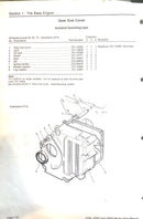 751-12800 Gasket/Joint gear end cover, used on the Lister Petter LPA LPW/S/G and the LPW Marine engines