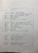 287340-00 Gasket, intake manifold, used on the 2300 and 3400 series Hercules Gas and Diesel engines.