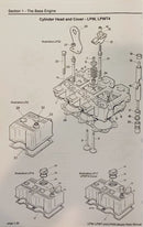 752-40751 Head Gasket, This head gasket fits the Lister Petter LPW2, LPWS2, LPWG2 engine only.