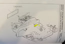 757-15420 Oil Pressure Switch, commonly used on the Moffett M5000 forklift and Lister Petter engines as applicable.