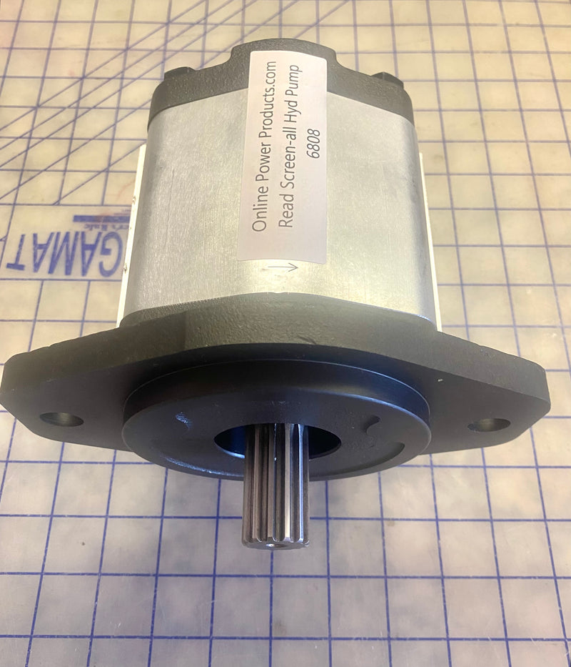 6808 Hydraulic Pump, used on the Read Screen-all Screeners models RD-40 and the RD-90 units. Superseded part number was 10379