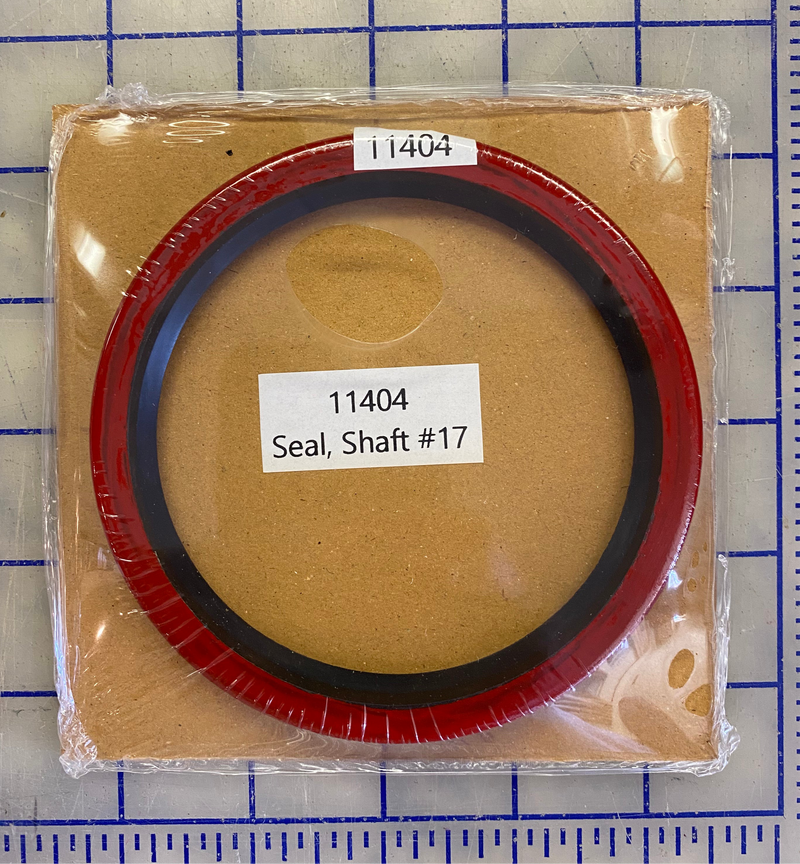 11404 Seal, Shaft seal for Read Screen-All Screens, models WM-2000, RD-40, RD-90 and Nordberg CV-40 screeners. This part is listed as part number 1693 in the WM-2000 parts book.