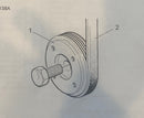 751-17810 Belt, Fan Belt used on the Lister Petter LPW series of engines.