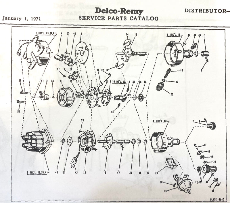 40-2504601 Rotor, Delco distributor rotor, Hercules G 2300 and the G34