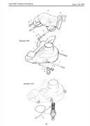 201-43520 Joint/Gasket, Intake manifold gasket used on the Lister Petter TX series line of engines.