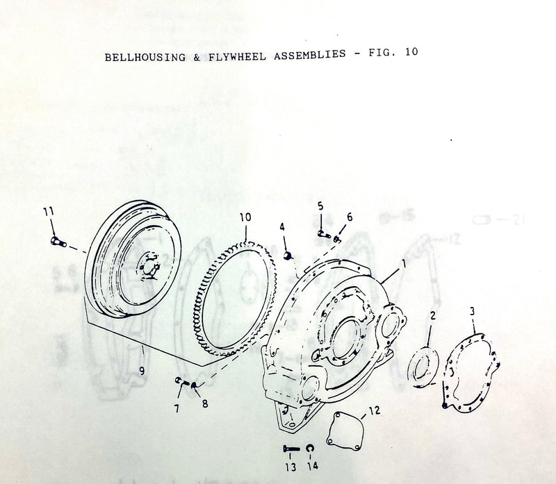 291035 Gasket, Bell Housing and Gear Housing gasket. Used on the Hercules 4 cylinder 2300 series engines and 6 cylinder 3400 series engines  both diesel and gas engines.