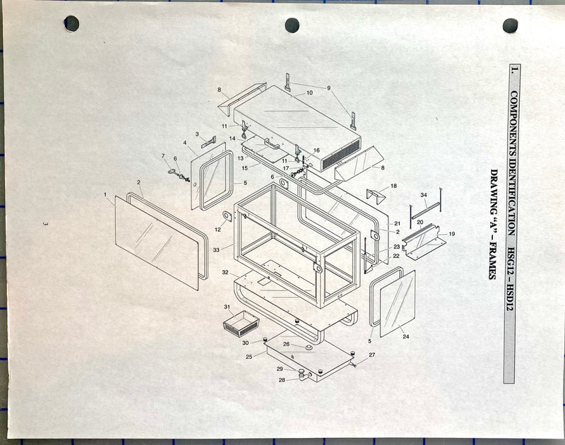 11255 Key, MPSG/HSG 10, 12, and 19/20,  This key was also used on the Elliott/Genmac MPSD/HSD 12, 17, and 21 Diesel generators