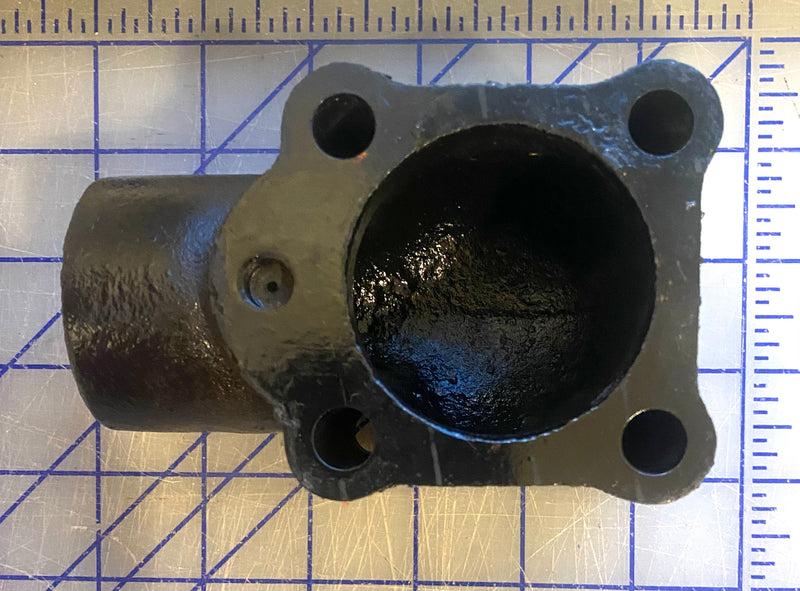 288750C Water outlet/Thermostat housing, Used on the Hercules 2300, 3400 Gas and Diesel engines, also used on the D198 and the 298 engines.