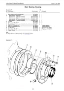 570-30011 Flywheel End Main Bearing. Used in the Lister Petter TX, TS/TR series engines. This bearing measures "Standard".