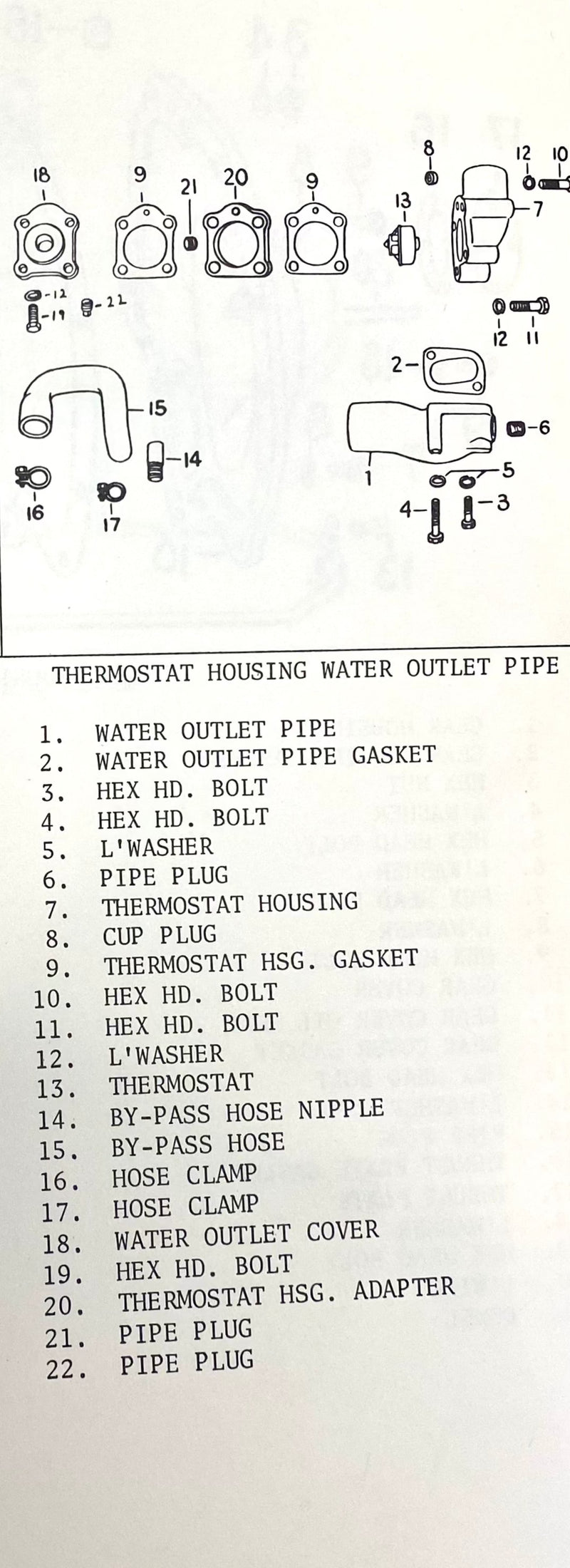 285718C Pipe, Water inlet. This water inlet pipe is used on the Hercules water pumps. 2 inch OD on the hose end.