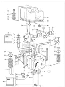 1543581 Valve Cover Gasket, for Elliott Power System generators models, 400 RD, 450 RD and 500 RD generators.
