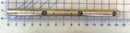 40-3005101 Rocker Arm Shaft, For Hercules 3400 series engines, both diesel and Gas