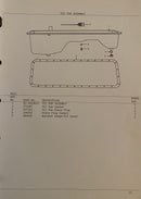 40-1093436 Gasket, Oil pan. Used on the 4800,5000 series Hercules engines.