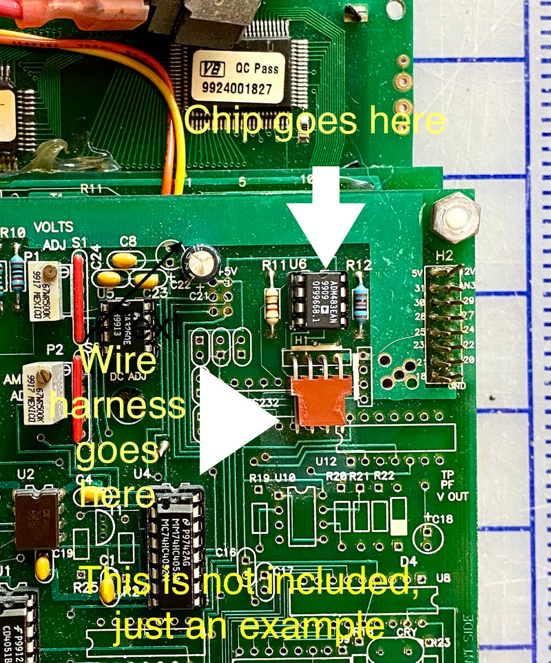 RE100-10 Relay board, Elliot Power system relay board 10 alarm relays on this board.