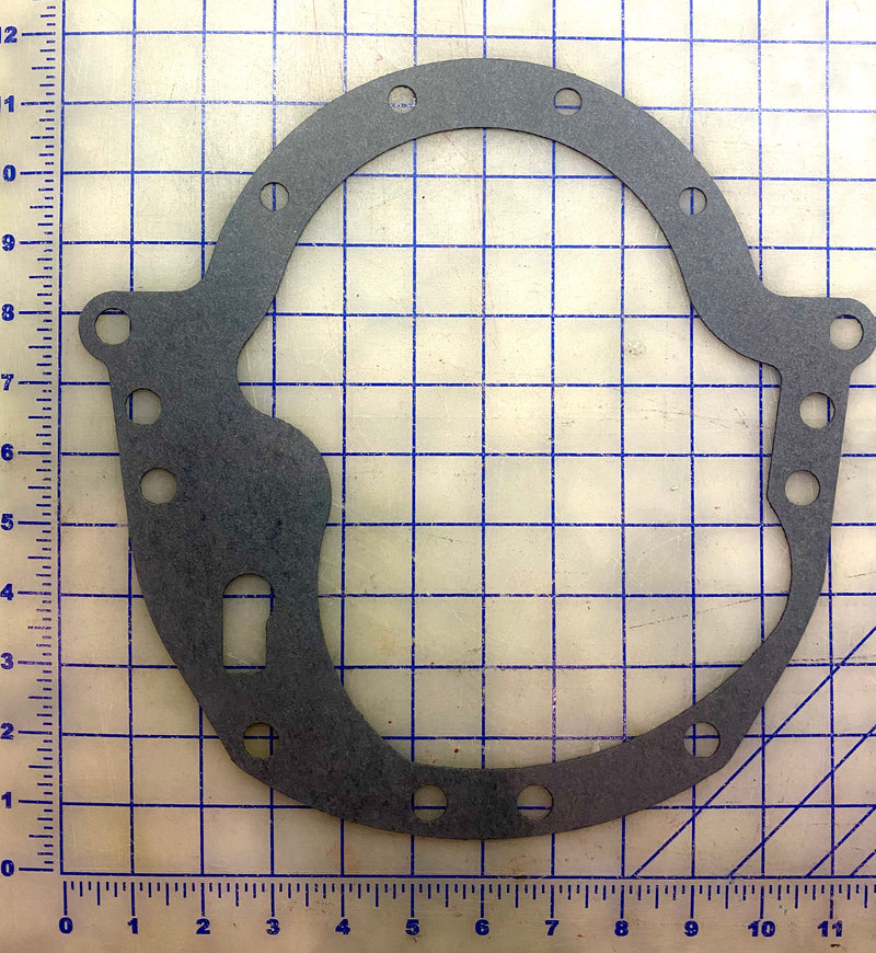 291035 Gasket, Bell Housing and Gear Housing gasket. Used on the Hercules 4 cylinder 2300 series engines and 6 cylinder 3400 series engines  both diesel and gas engines.