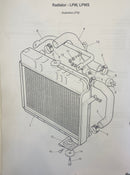 757-30980, Radiator. Lister Petter small cooling radiator. This part superseded part number 750-40141