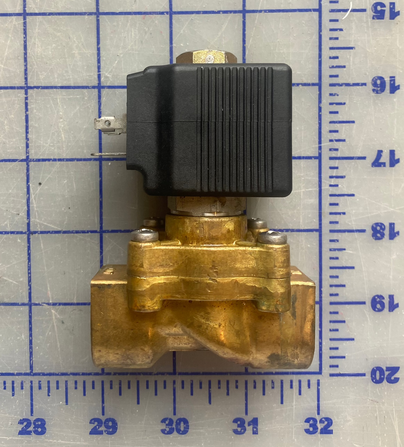 13267 Fuel solenoid valve, used on the Elliott/Genmac MPSG/HSG 12, Kohler powered generator.