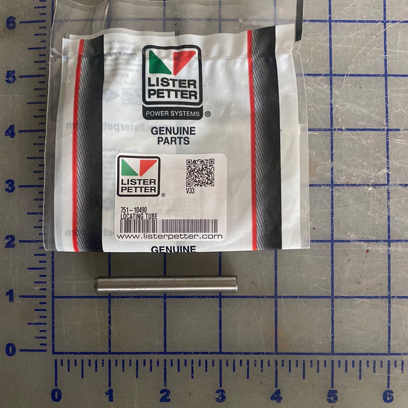 751-10490 Locating Tube, used in the LPA and LPW2/3/4 model engines, center bearing area. Superseded part number 751-10071.