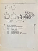 375214 Gasket, Fuel pump gear cover gasket for the Hercules D4800 and D5000 series engine.