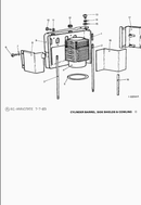 201-80170 Cylinder joint, used on the model ST Lister Petter engine.