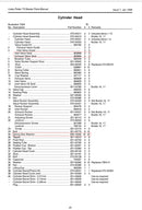 201-43450  Valve cover joint/gasket, used on the model TX Lister Petter engines