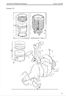 Lister Petter Cylinder Base Joint parts number 201-32430, This copper gasket is used on both the TS and the TR model of Lister Petter  engines