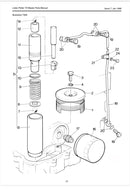 602-36820 Strainer mesh cap, used on the TS, TR, TX and the TL model Lister Petter engines
