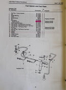 Lister Petter 201-47012 Fuel injector for model TX and P600 Lister Petter engines superseded part number would be 361293. There is a $100.00 dollars core charge added to the overall price