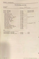 657-34271 LPW/S4 DeCarbon/Top end set. This gasket set is for a Lister Petter LPW/S  4 cylinder.