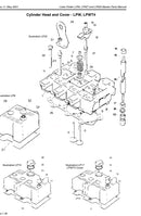 751-11810 Washer, used under the lower sealing cup, at the push rod tube area, fits model LPA,/S/T Lister Petter engines