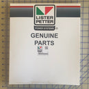 Lister Petter 657-34201, LPA3 overhaul gasket/joint set