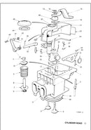 570-13570 Rocker lever, used on Lister Petter ST 1,2,3 model engines