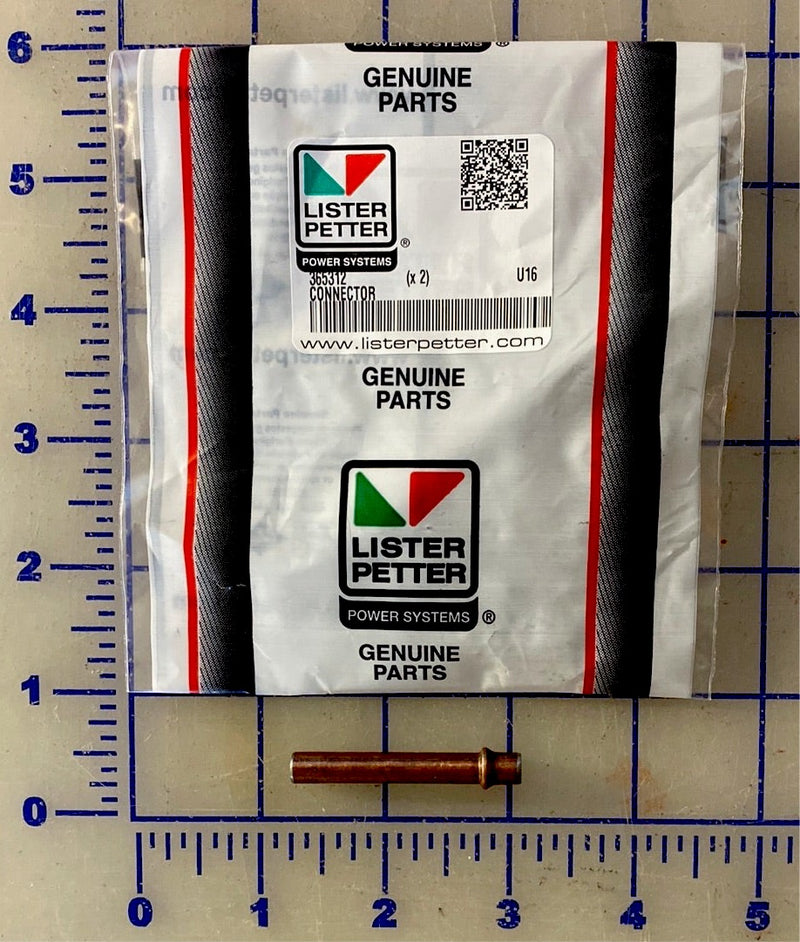 365312 Connector/stem used in the area of the fuel lift pumps on a LPA, LPW/S model of engine.