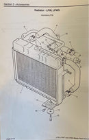 757-13640 Radiator hose, top, used on the LPW and LPWS less fan, engines and LPW4 build 109 with a fan