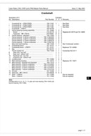 Lister Petter Center bearing assembly 750-11250/50, used on a Lister Petter  LPA, LPW/G/S/T model engines