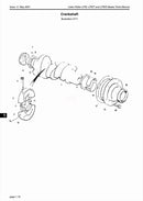 750-11230 Thrust washer, crankshaft kit, used in the Lister Petter  LPA and LPW/G/S/T model engines.