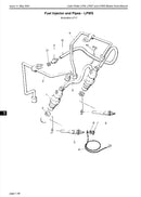 751-18160 Fuel return hose, used on the LPW/S/T model of engines