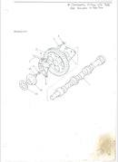 750-14150 Camshaft assembly, used on the Lister Petter LPW/LPWS3 engines